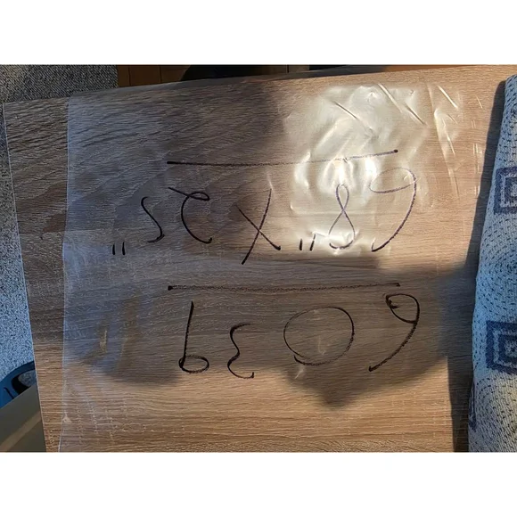 Women's YARGICI Beige & Blue Patterned Wool Scarf One Size - Picture 7 of 7